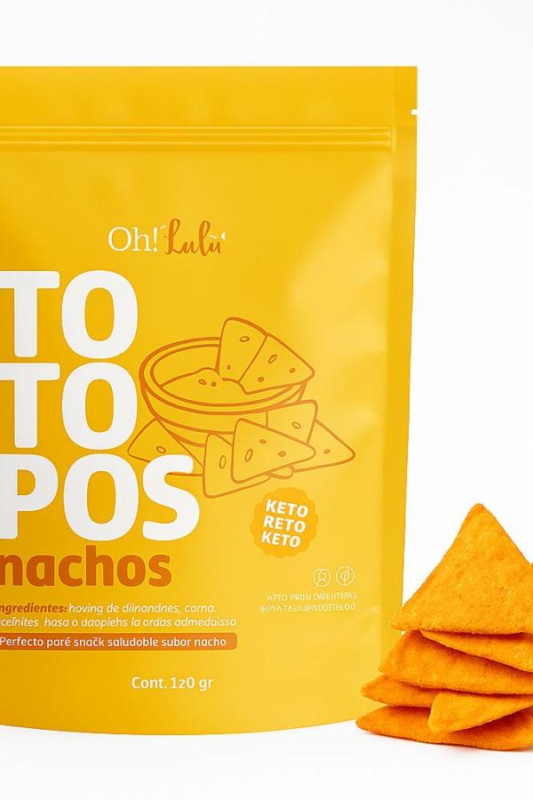 Totopos sabor nacho